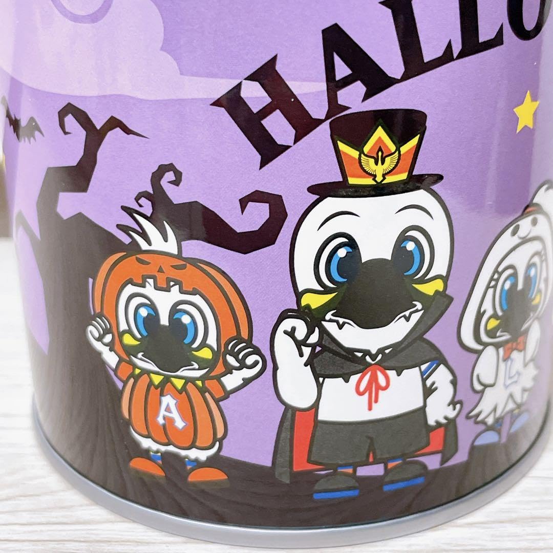 Amazon.co.jp: アルビレックス新潟 貯金箱 缶 ハロウィン アルビくん