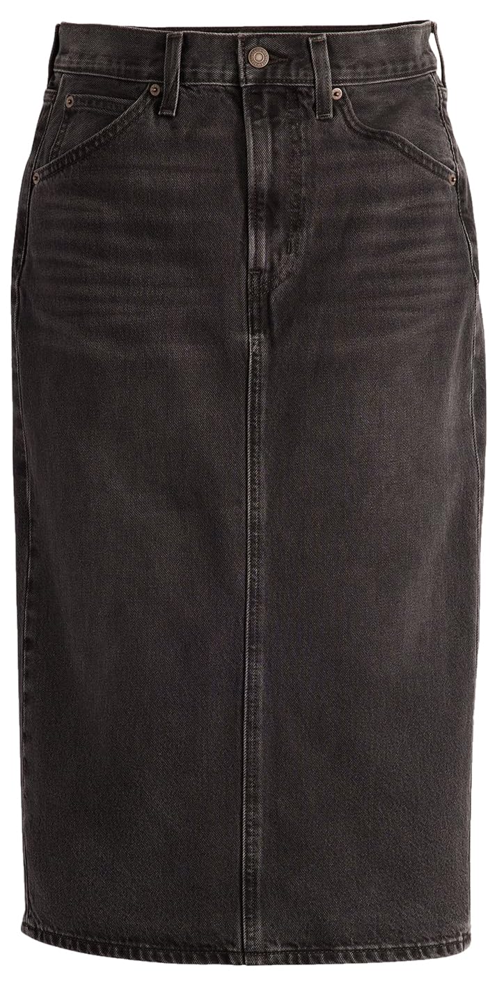 Levi's Hr Back Slit Skirt Wandering Spirit Clea, Wandering Spirit Cle, 26W