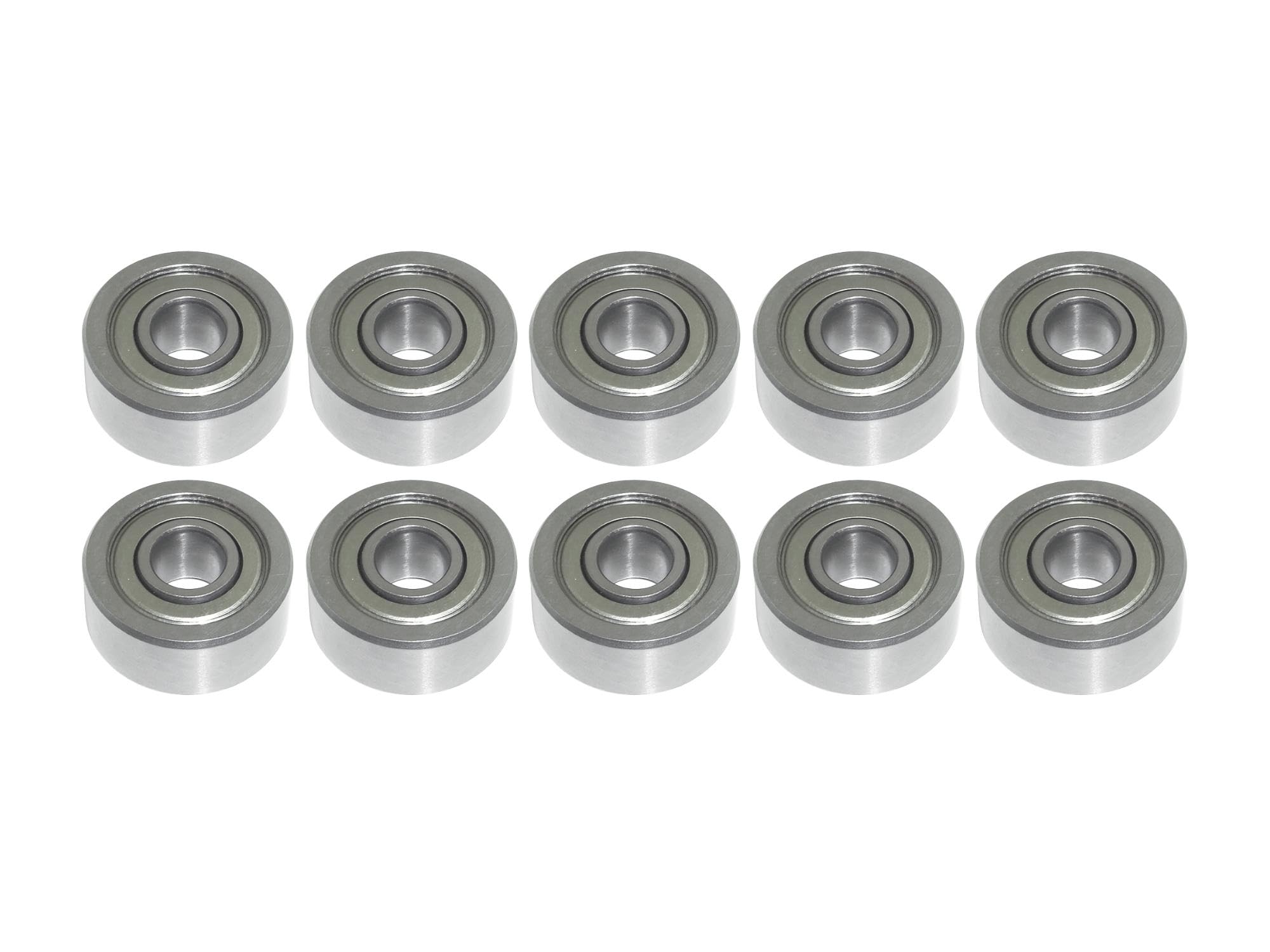 Edelstahl Kugellager S693 ZZ 3x8x4 mm NIRO 50 Stück - rcbay | rostfreies Rillenkugellager beidseitig gedichtet