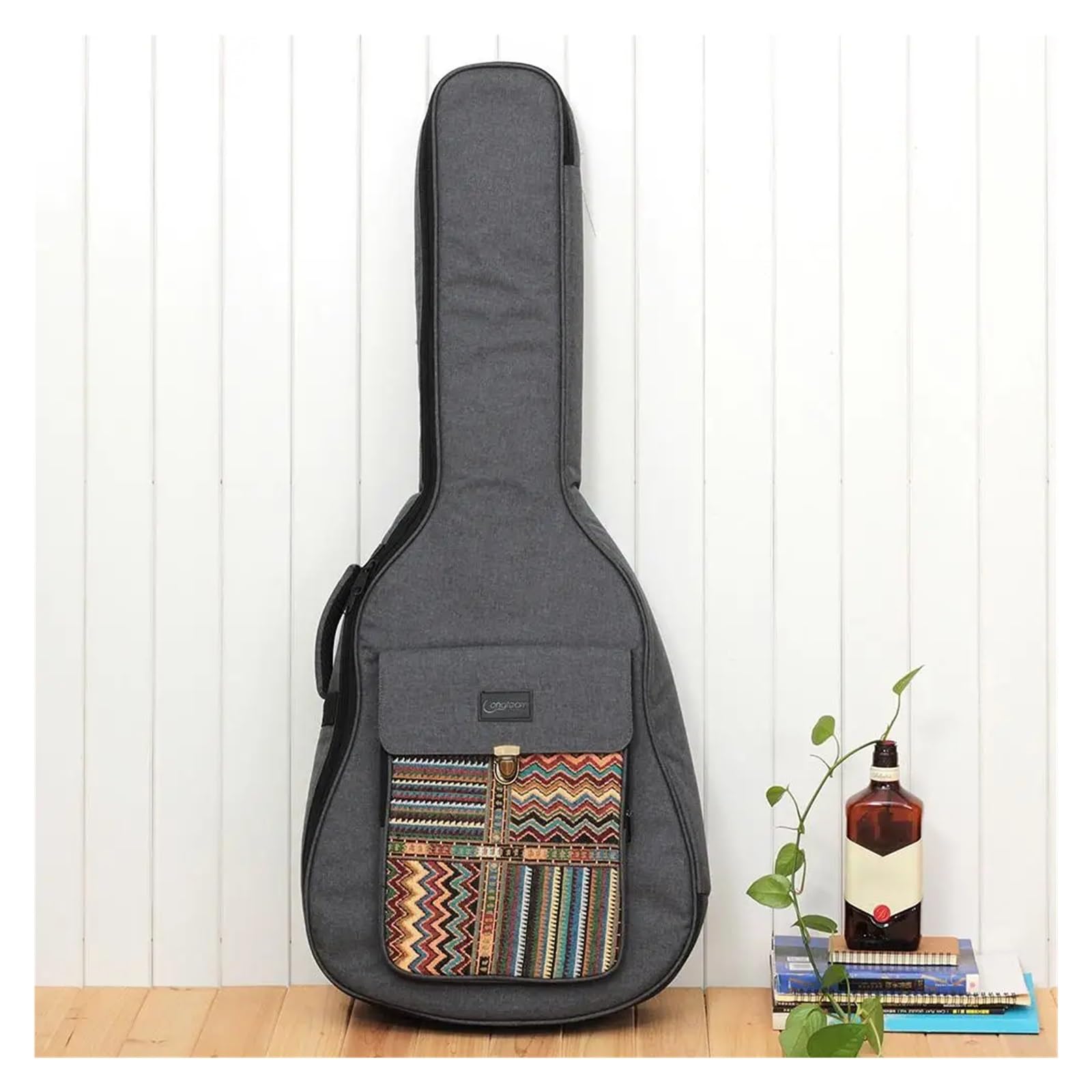 Custodia Chitarra Classica Zaino portaoggetti for chitarra folk da 1 pollice