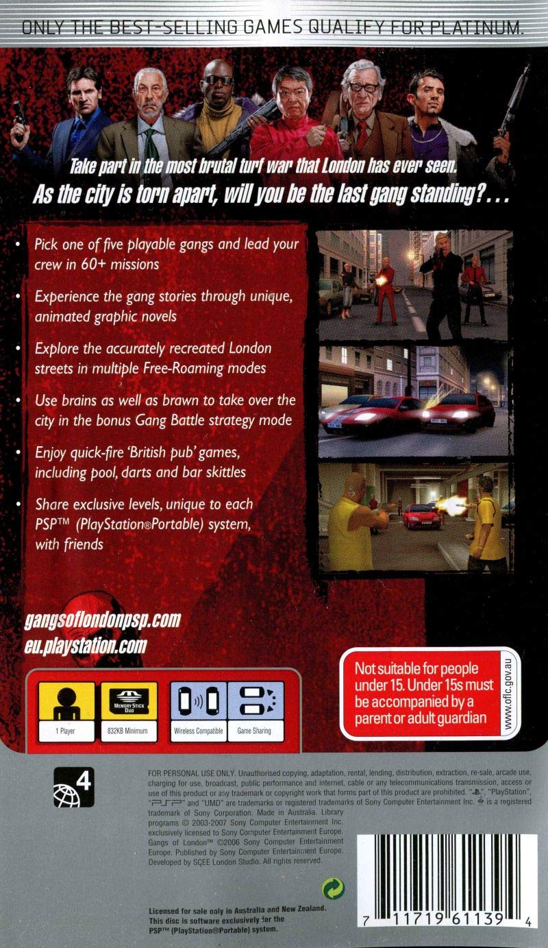 Gangs of London /PSP