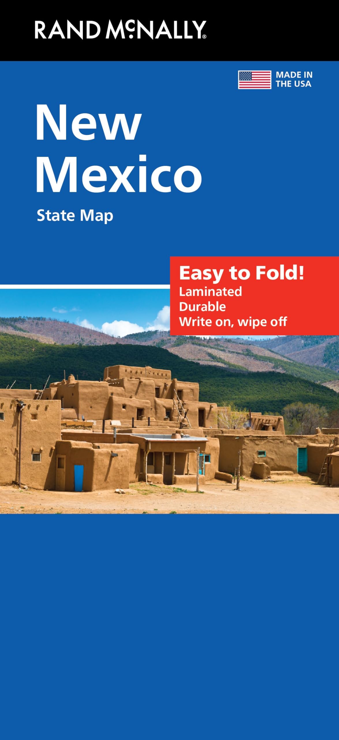 Rand McNally Easy to Fold: New Mexico State Laminated Map