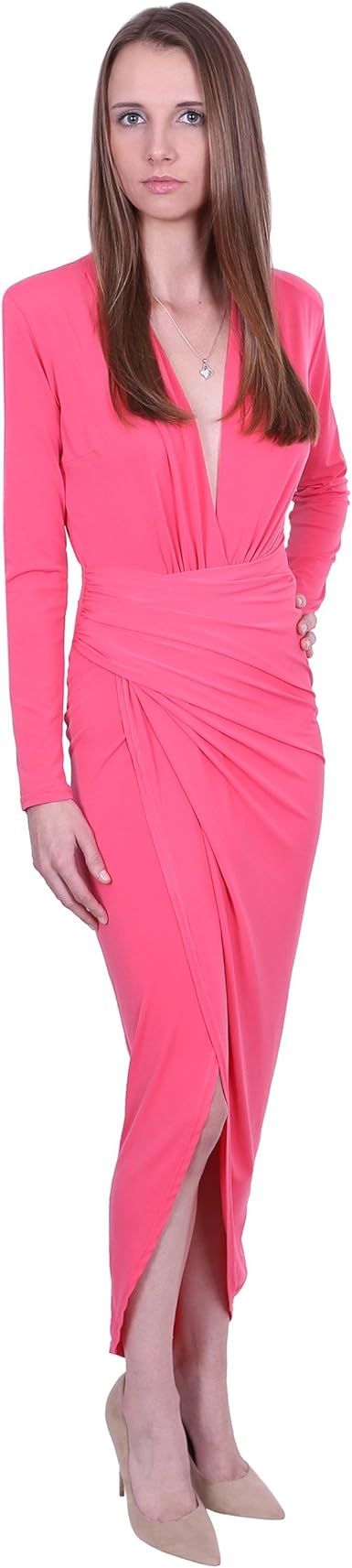 raspberry pink dress