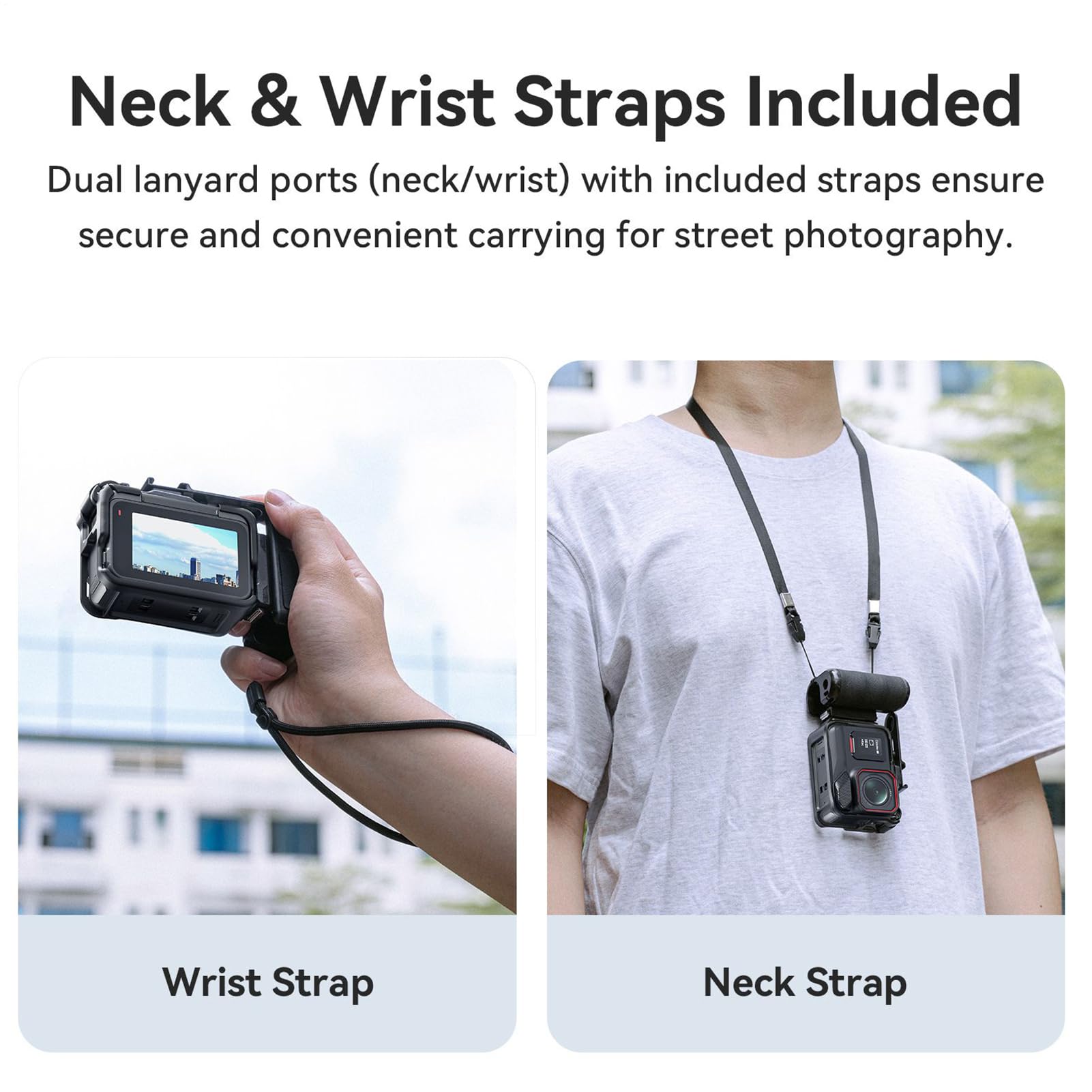 Impugnatura per fotocamera stabilizzatore manuale e supporto digitale per | Manico stabilizzatore per video d'azione, selfie, strada, vlogging, video digitale, quotidiano, esterno, uomo
