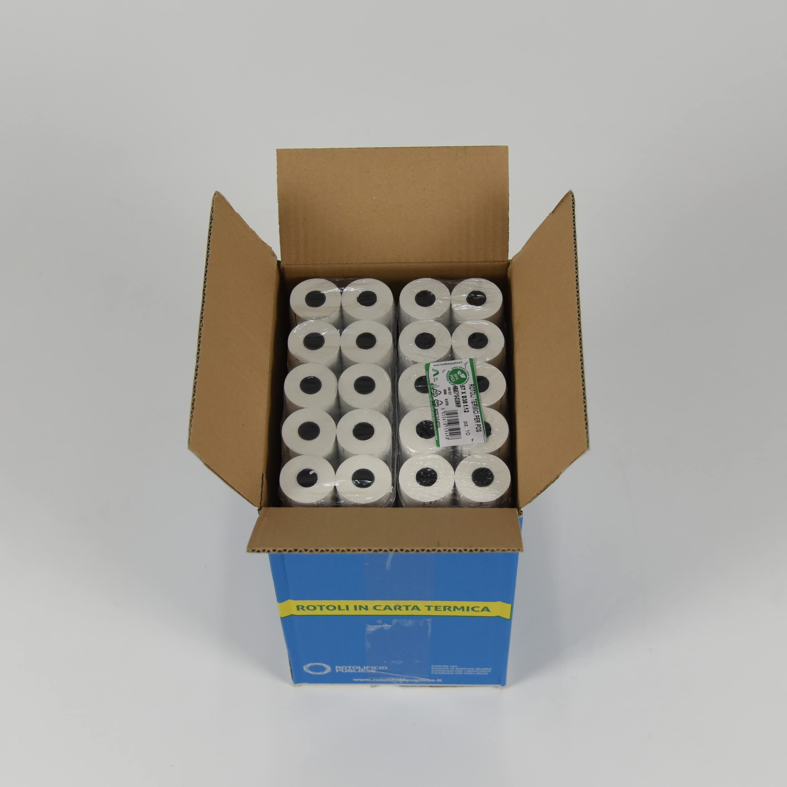 Rotoli Carta Termica SWIPARO 57mm X 9m - 20 Pezzi Per POS - Foto 6