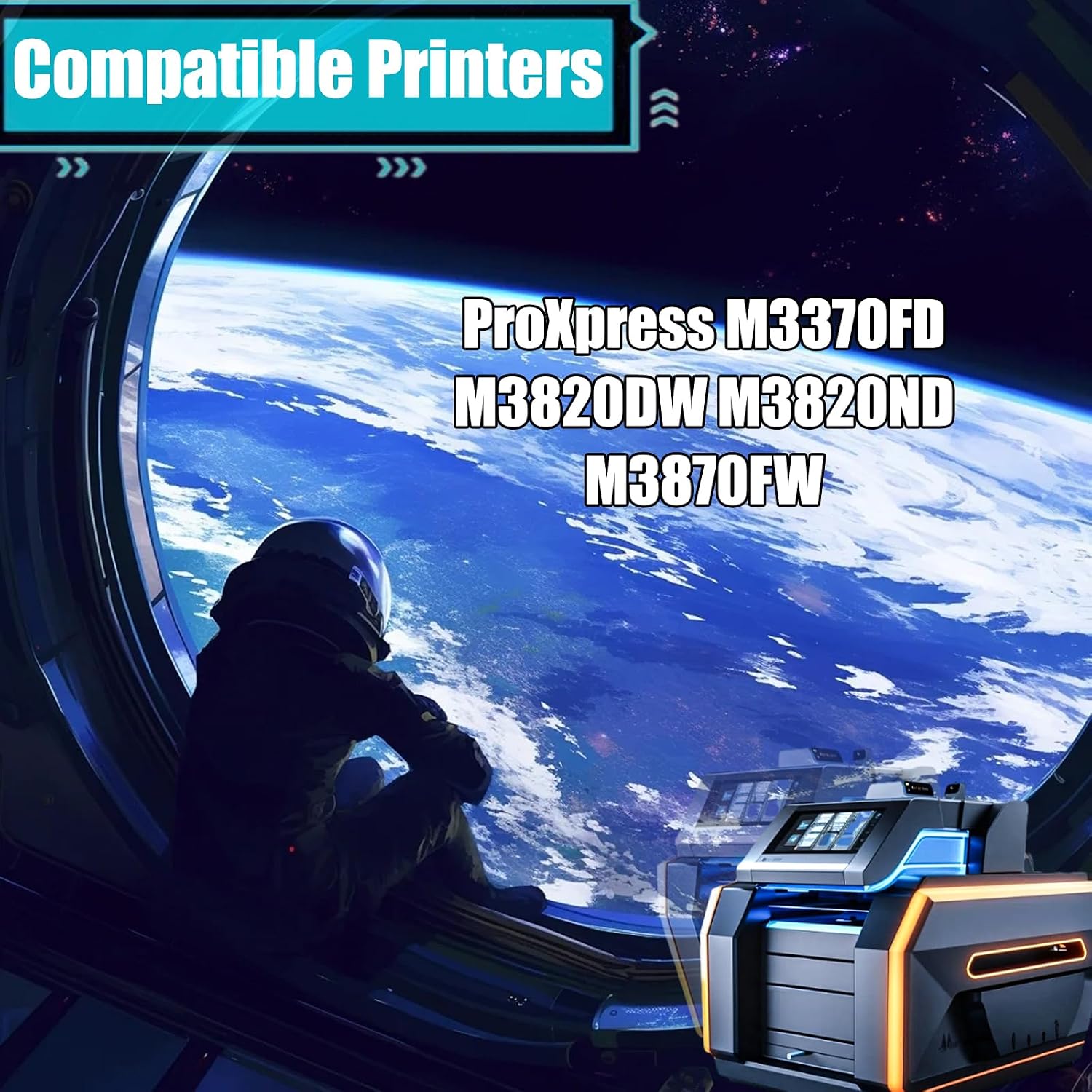 Replacement Parts Fuser Unit JC91-01023A Compatible with Samsung ProXpress M3370FD M3820DW M3820ND M3870FW Printers, Contains Chip and Clear Printing (2 Set)