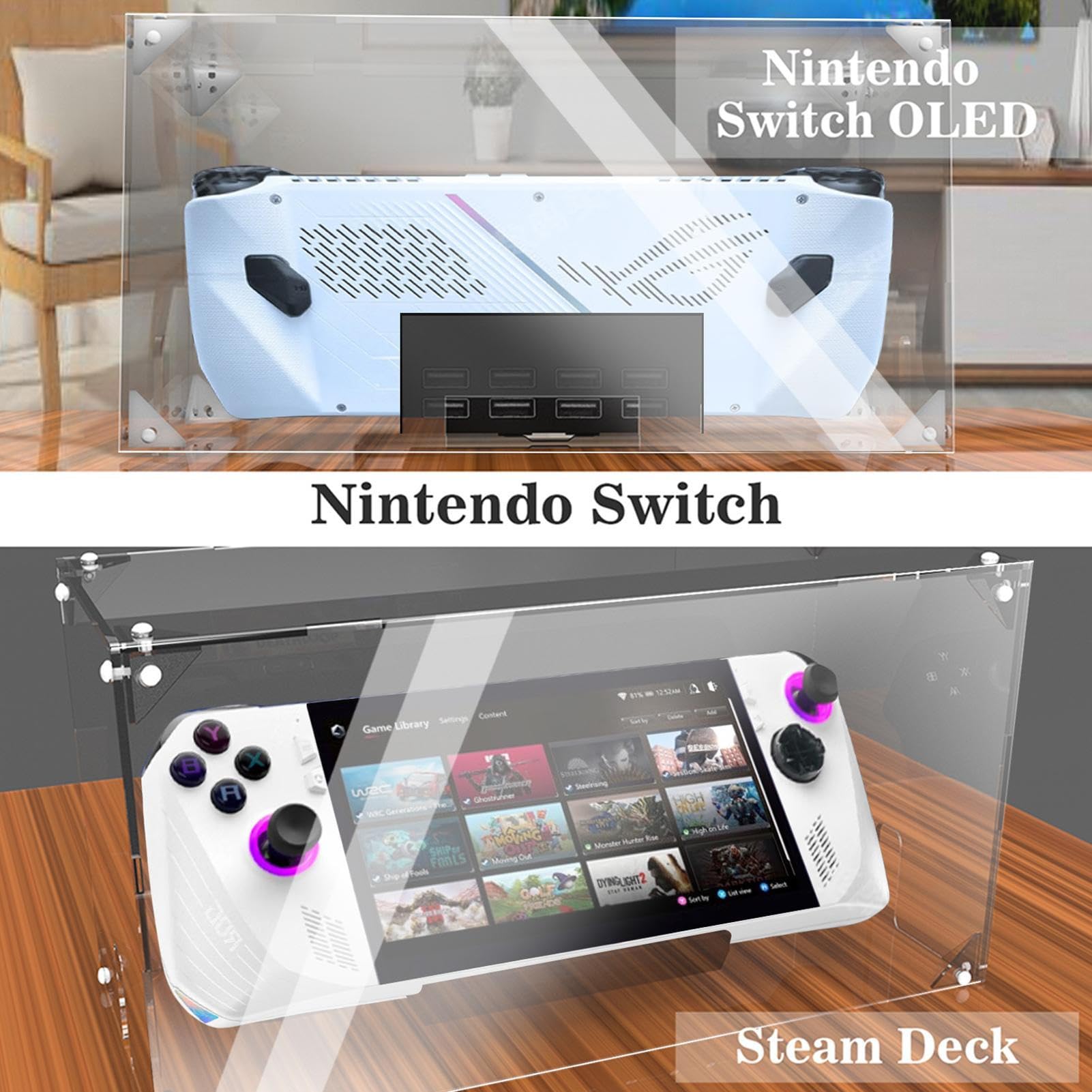 Amazon.co.jp: 用防塵透明ケース、ゲームコンソール用アクリル