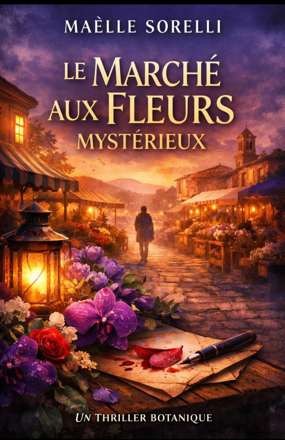 Le Marché aux Fleurs Mystérieux: Un thriller botanique captivant entre secrets, crime et passion en Provence