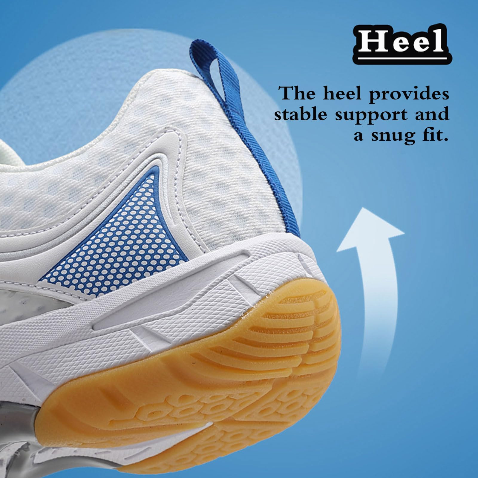 Zapatillas de bádminton Hombre para Exteriores,Zapatillas de bádminton Interiores,Antideslizante,Cómodo,Transpirable,para Tenis de Mesa,Caminar a Diario,el Ocio y Mantenerse en Forma