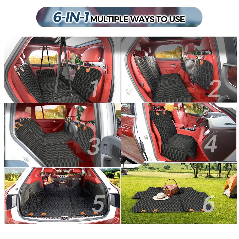 VTANOK Housse Protection Banquette Arriere Voiture Chien, Pour Benz CLA C118 2019-2024 Housse Voiture Chien Protection Siege Voiture Antidérapant