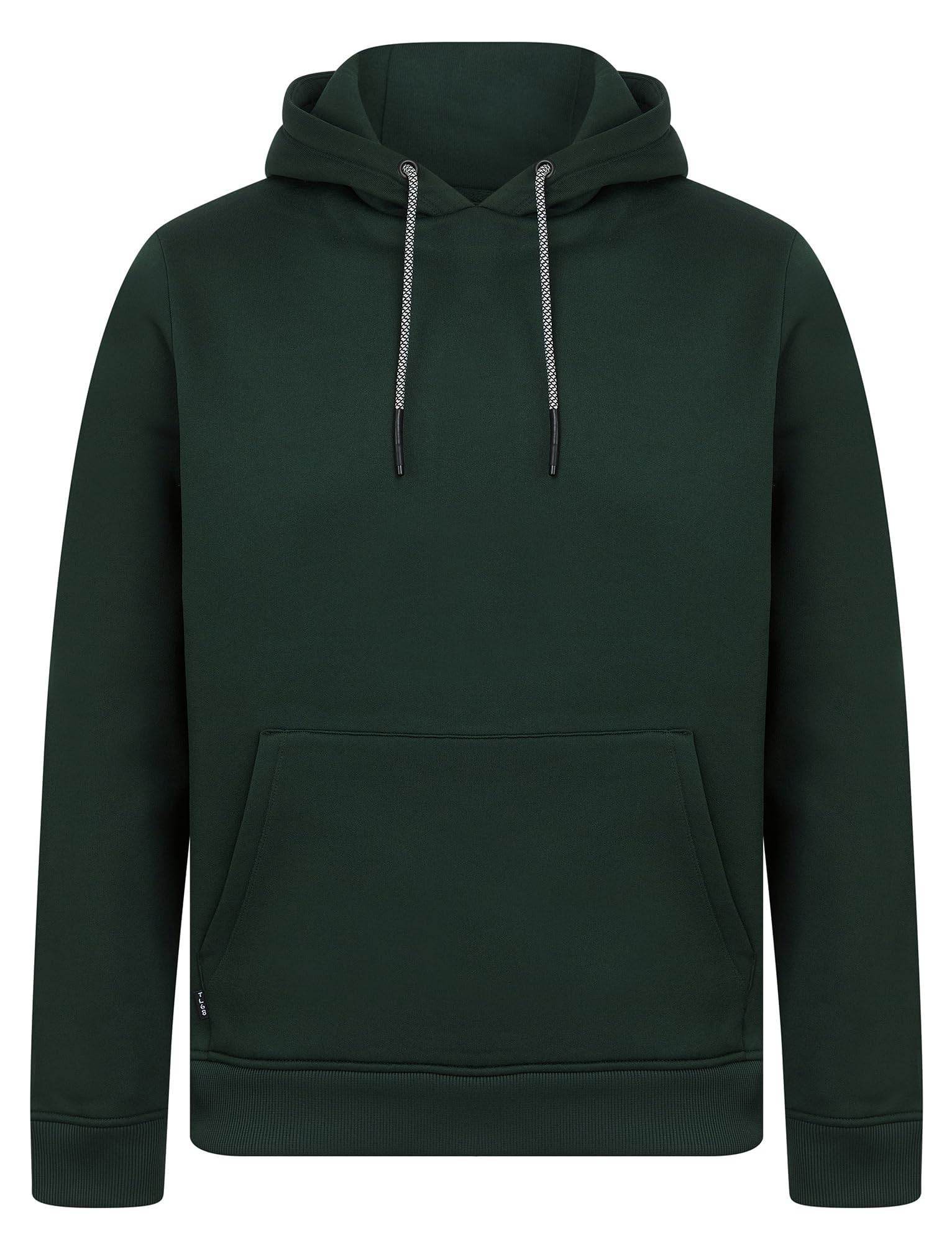 Tokyo Laundry Men's Plain Brushback Fleece Pullover Hooded Top
