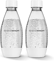 Vista 3 de SodaStream 0.5L Paquete Doble de Botellas delgadas aptas para lavavajillas (Negro)