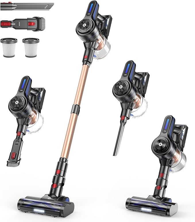 Cordless stick vacuum