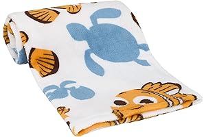 Disney's Crush & Squirt Super Soft Baby Blanket