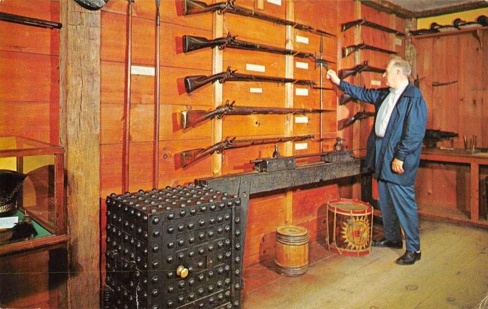 Old Sturbridge Village Massachusetts Gun Museum firearms display pc Y11535 at Amazon's
