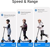 Vista 30 de Segway Ninebot eKickScooter - Electric Scooter for Kids 6-14, w/t Adjustable Handlebar Height (Only C2 Pro) for Riders up to 132 lbs, Includes New