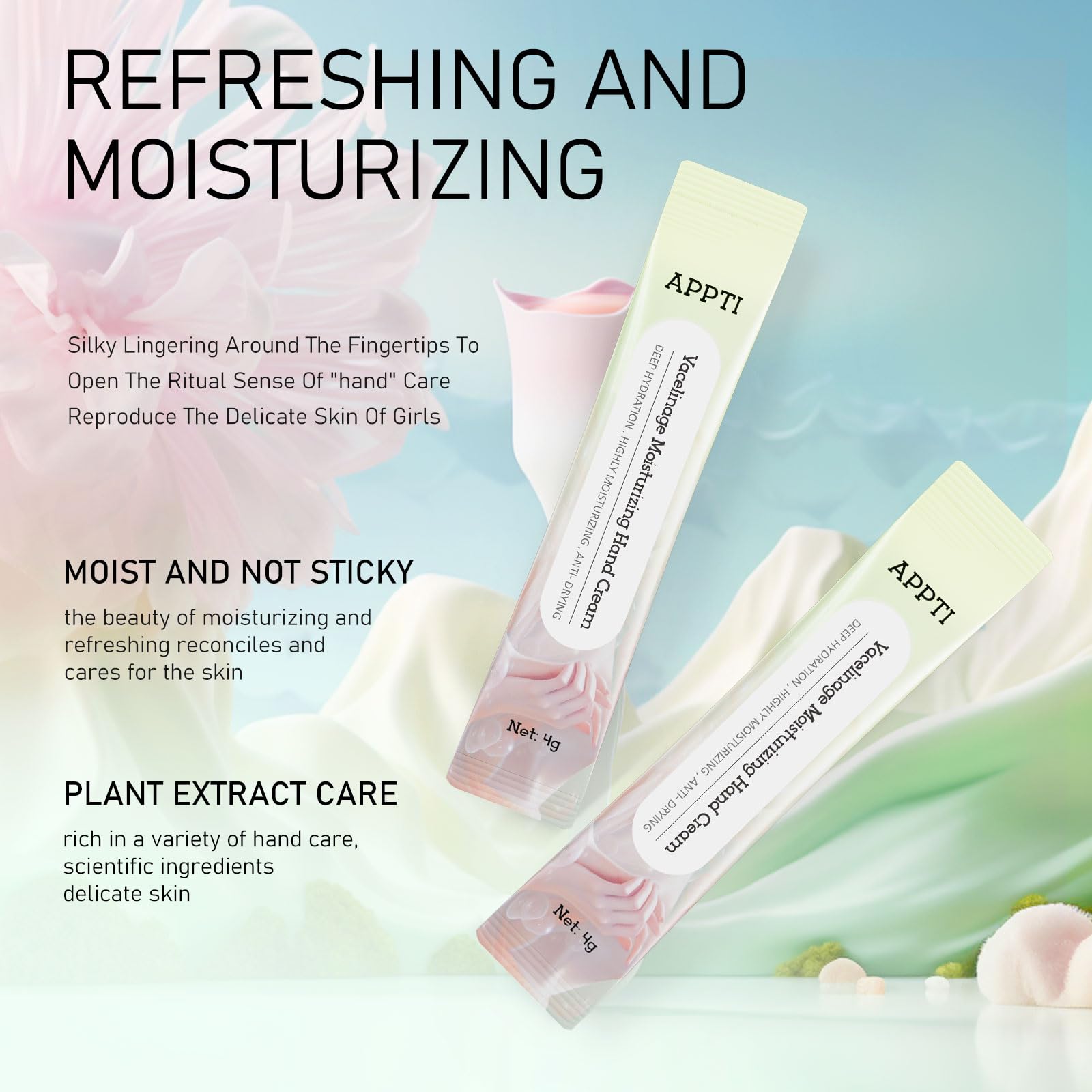APPTI Moisturizing Hand Cream, Hydrating Nourishing Hand Lotion, Travel Size Hand Cream, Variety Fragrance (Original) - Image 2