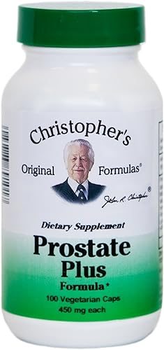 Christopher's Original Formulas Fórmula Prostate Plus, 100 unidades