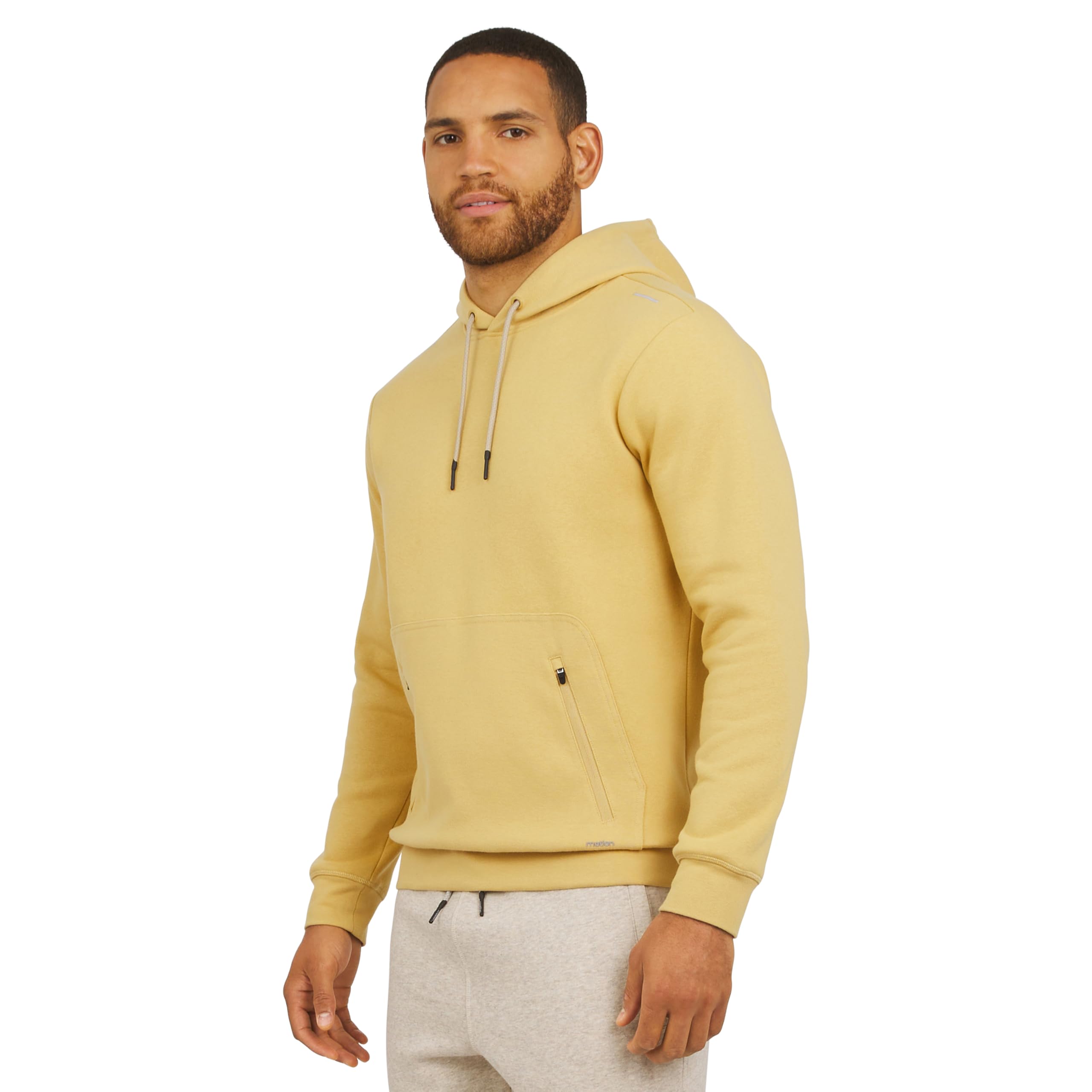 motion Men's Regular Fit Active Performance Heavyweight Fleece Hooded Sweatshirt-picture-48