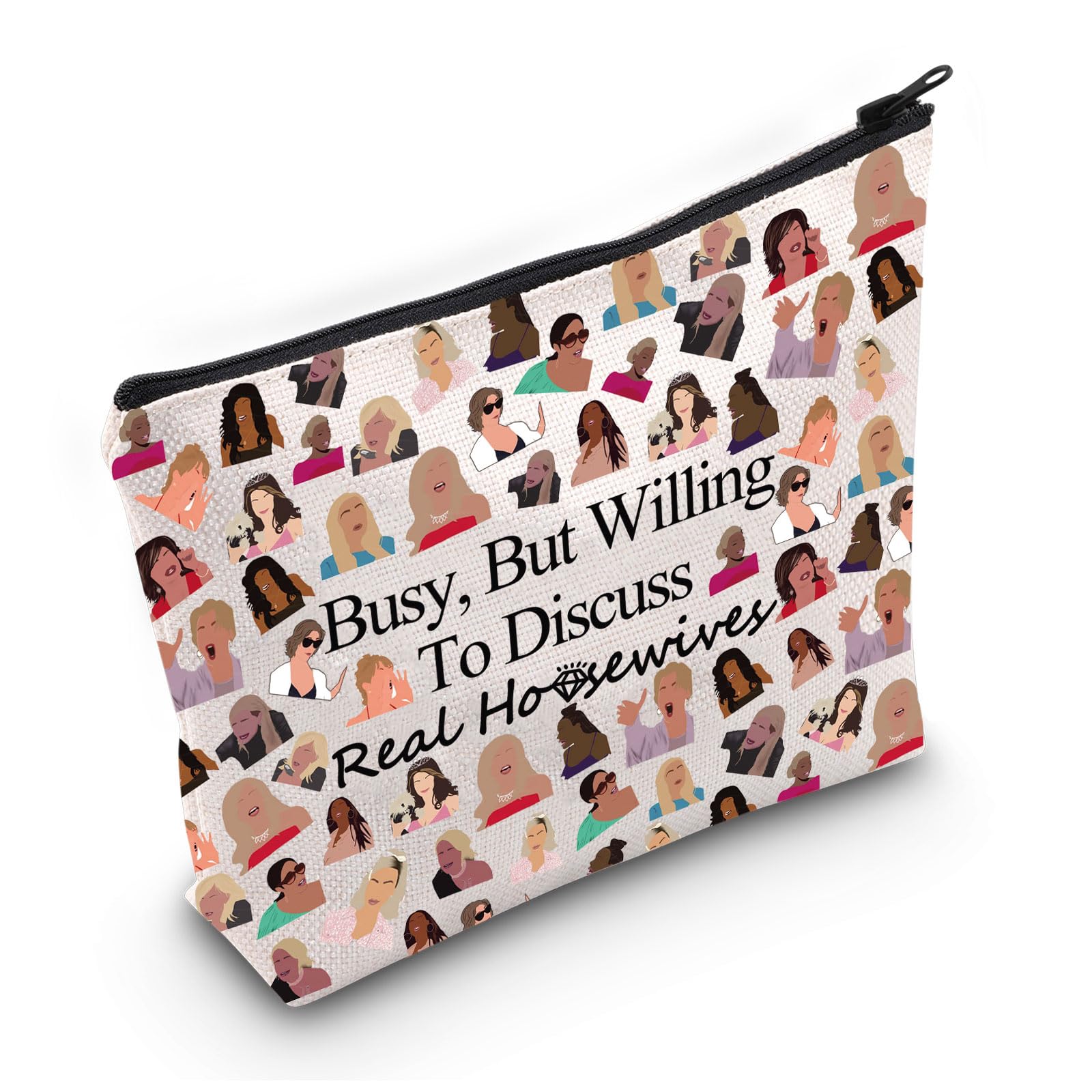G2TUP Reality TV Makeup Bag Reality Drama Gift Reality TV Show Gifts Reality TV Fan Gift Reality TV Party Bag (But Willing)
