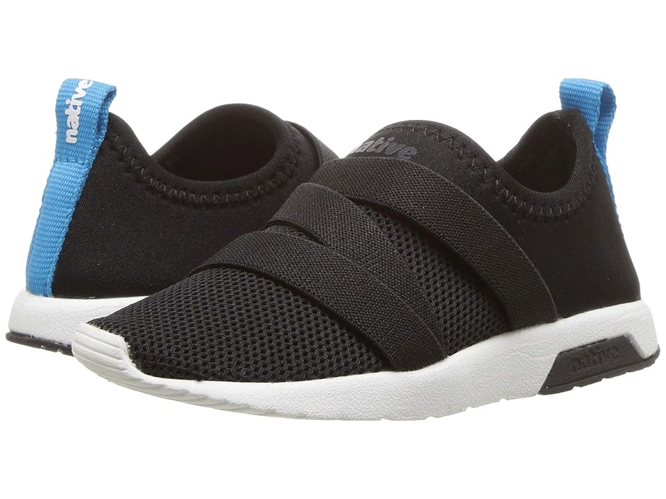 Native Shoes Kids Phoenix (Toddler/Little Kid) (Jiffy Black/Shell White) Kids Shoes INTERNATIONAL SHIPPING