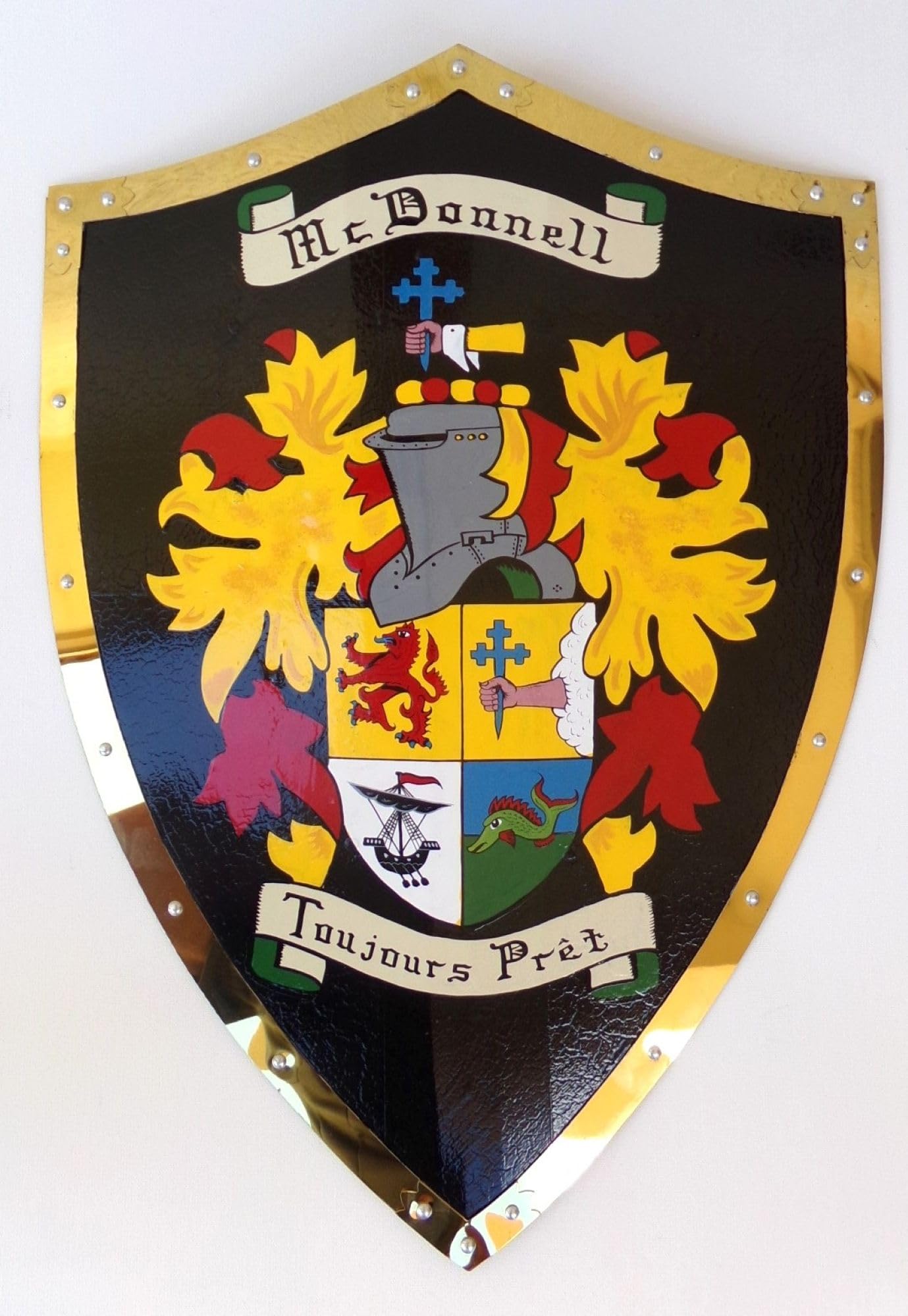 Family Crest Battle Shield