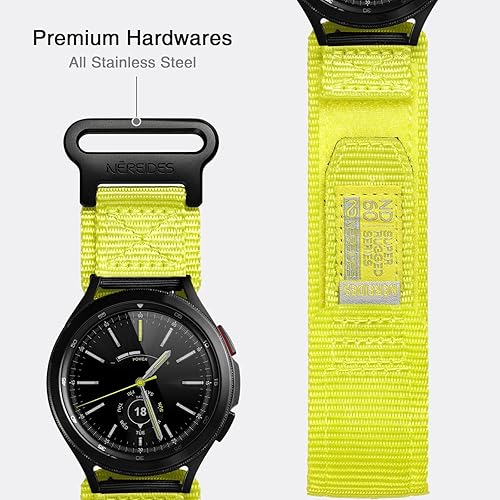 Vista 46 de Nereides Correa compatible con Samsung Galaxy Watch 7 6 5 4 de 1.575 pulgadas, 1.732 pulgadas, Watch 6 4 Classic/Galaxy Watch 5 Pro/Galaxy Watch