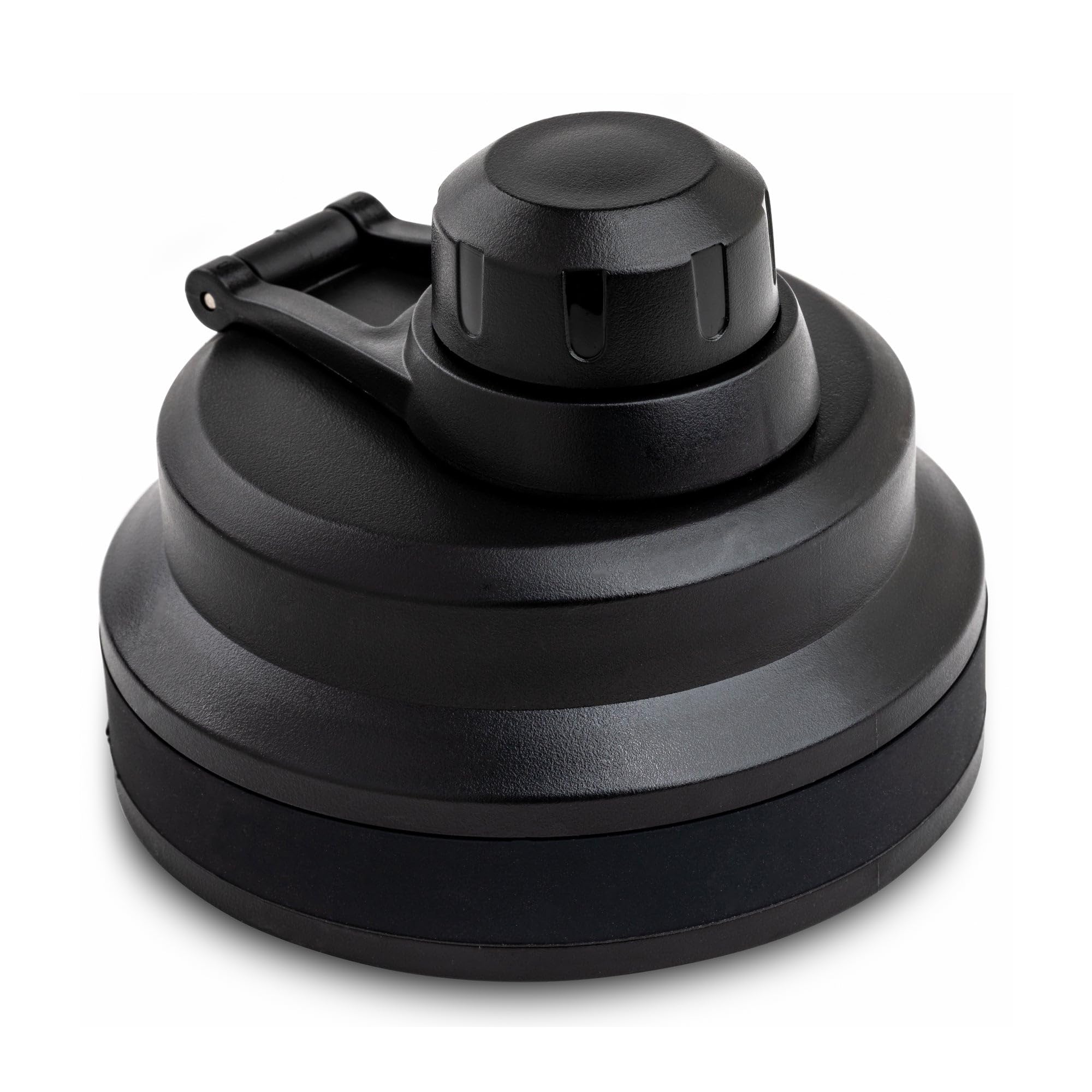 Photo 1 of Manna Locking Pour Spout Lid for Titan Sports Bottle - Black - 1 Lid