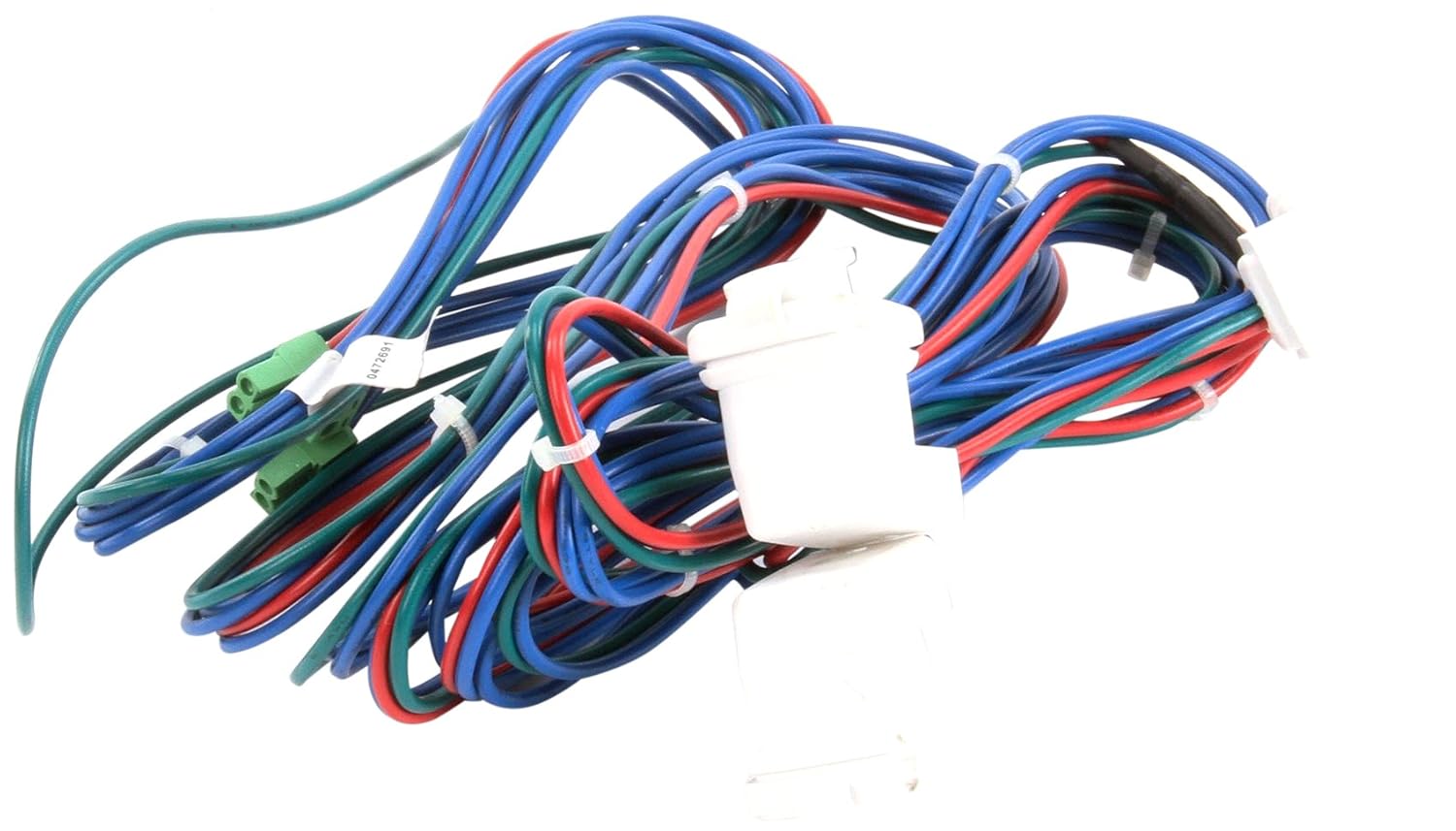 Hussmann 0472691, Harness-Shelf 3 Plug Wht