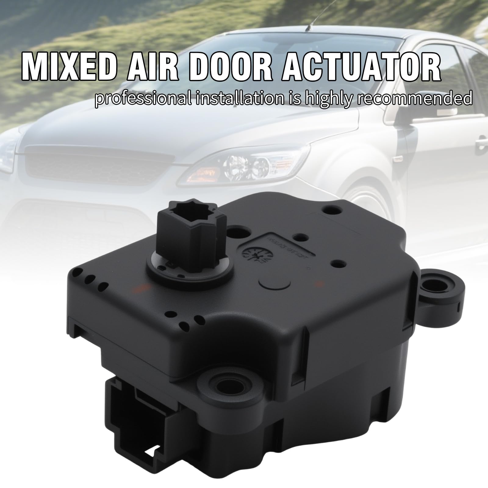 Hoypeyfiy 1S7H19E616BB Attuatore elettrico di miscelazione lamella, ricambio per Ford Fiesta 2008-2017, sostituisce 1581549 1768981 1836458