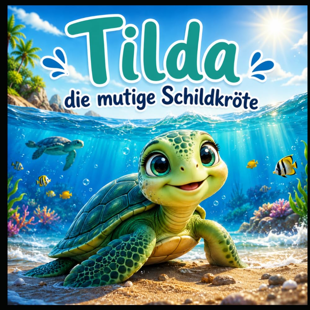Tilda die mutige kleine Schildkröte: Eine herzerwärmende Geschichte über Freundschaft, Mut, Angst, Dankbarkeit und den Umgang mit Gefühlen (spannende Abendteuer für Jugendliche)