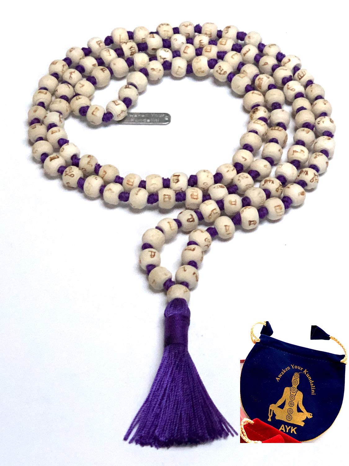 Buy Tulsi mala Beads Holy Basil Japa mala Ram mala 108+1 Prayer Beads