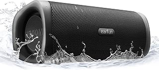 EarFun UBOOM L 28W Portable Bluetooth Speaker - IP67 Waterproof, Rich Bass Stereo Sound, TWS Pairing, 16H Battery, Low Latency for Party & Outdoor