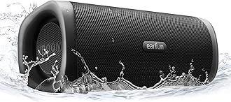 UBOOM L Bluetooth Speaker, Portable Speaker 28W Loud Stereo Sound, Rich Bass, IP67 Waterproof & Dustproof, Dual Pairing, Built-in Mic, Low Latency, Wireless Speakers for Party, Indoor & Outdoor