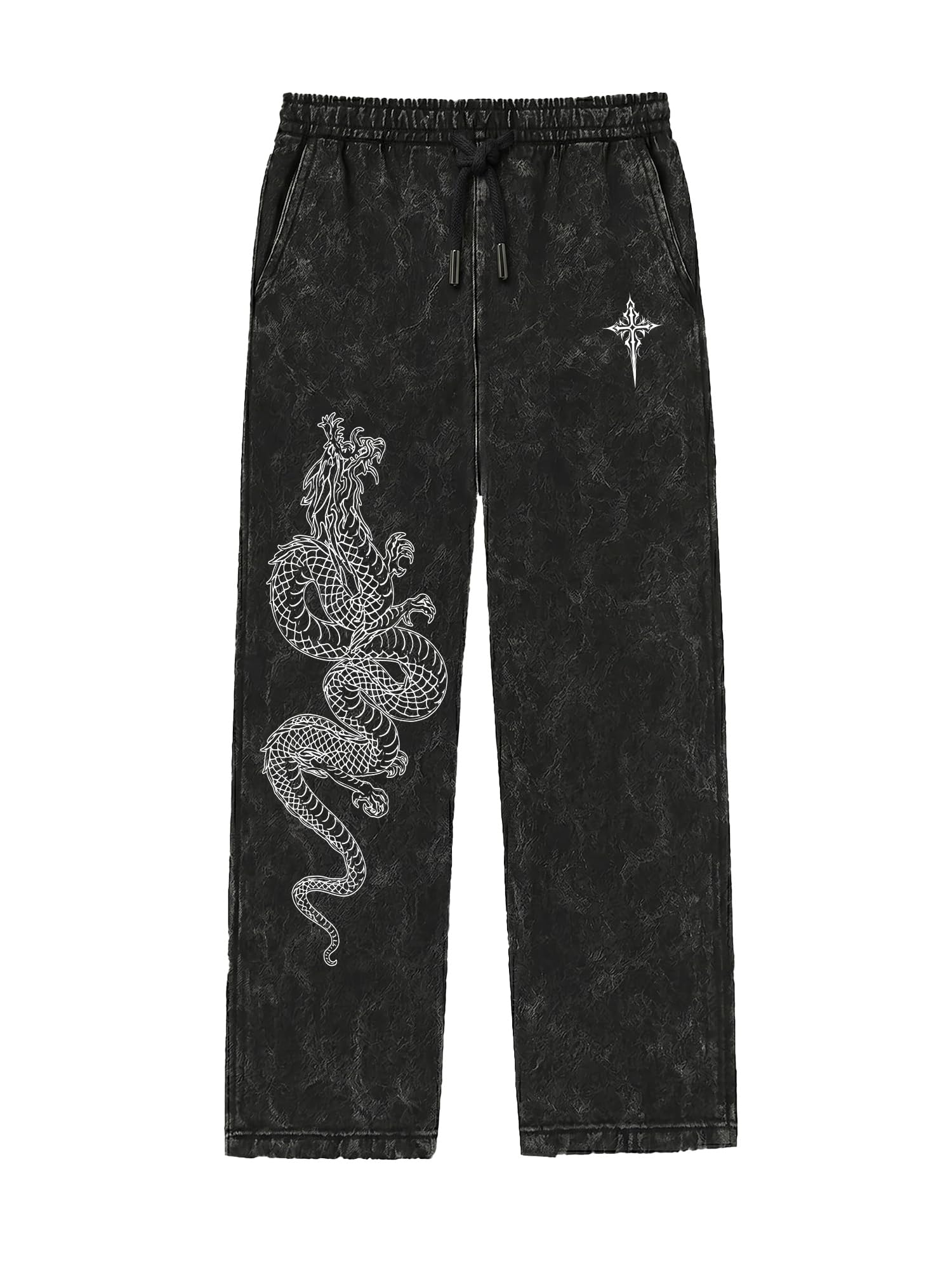 fanideaz Mens Cotton Baggy Trackpant for Men | Streetwear Loose Fit Track Pants for Men | Comfortable Breathable Cotton Casual Wear Lower for man Stylish-picture-24