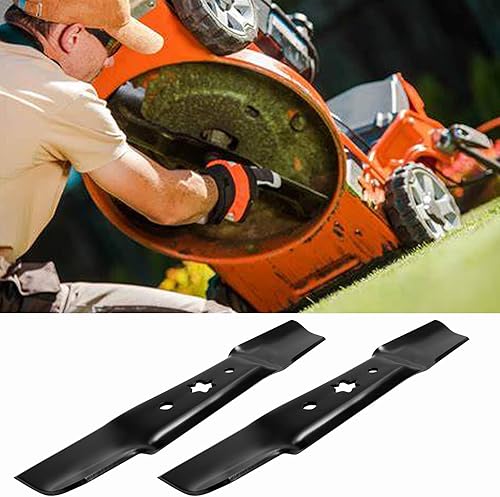 Miniatura 7 de 942-05056A Cuchillas para cortacésped aptas para cortacésped Cub Cadet Zero Turn 54 pulgadas, 742-05056 Cuchilla de elevación mediana compatible con