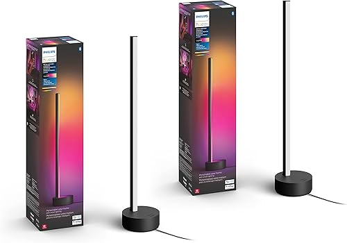 Miniatura 9 de Philips Hue Gradient Signe - Lámpara de mesa compatible con Alexa, Apple HomeKit y Google Assistant, color blanco