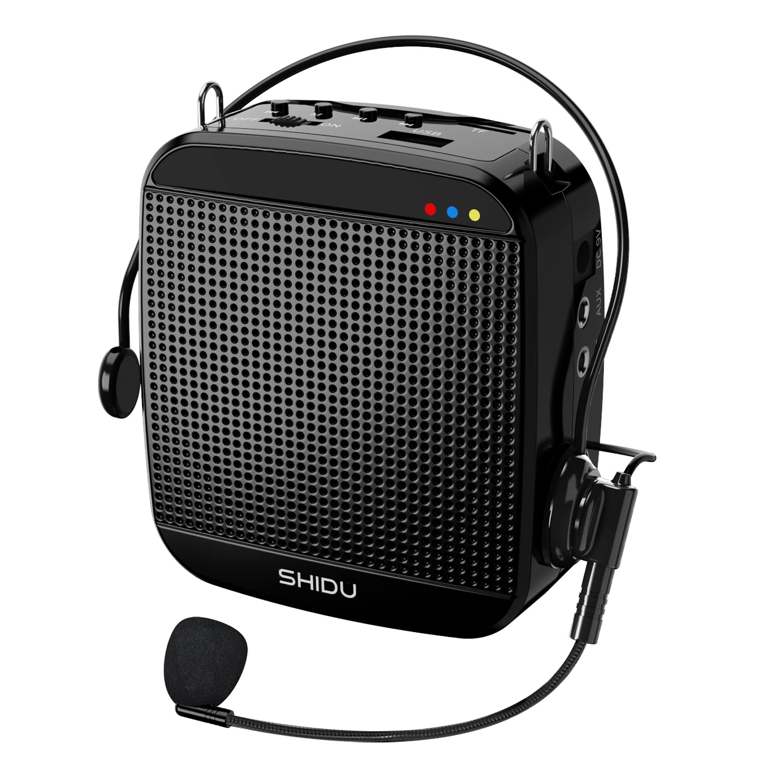 【動作確認済み】SHIDU　ボイスアンプ　拡声器　ワイヤレス　マイク付き Amazon.co.jp: SHIDU ワイヤレス ハンズフリー拡声器 小型 高