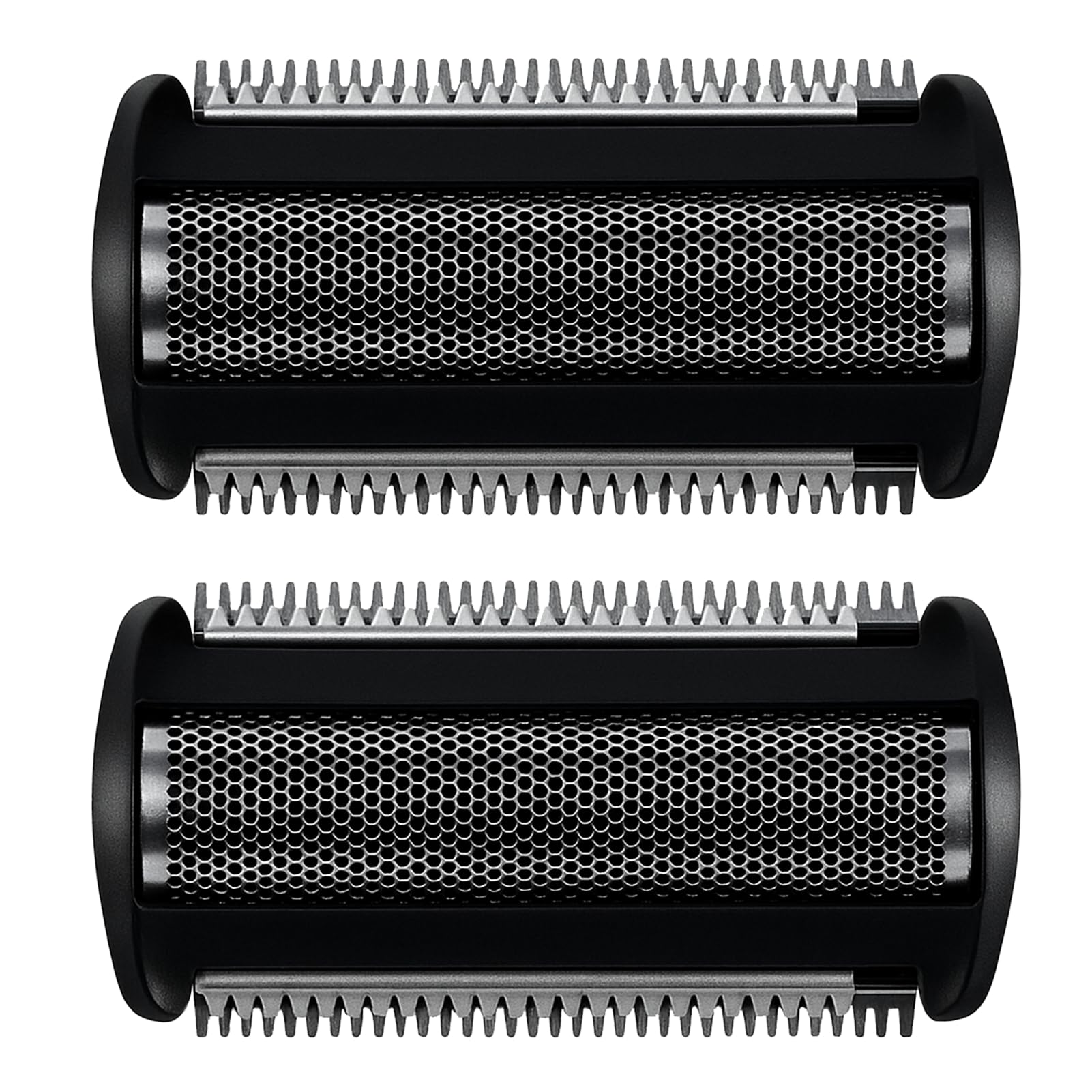 Lote de 2 cabezales de repuesto para afeitadora compatibles con Philips Bodygroom BG2024 BG2025 BG2028 BG2036 BG2038 BG2040 TT2030 TT2040 YS534 Serie 7000 y 3000 cuchilla de afeitar