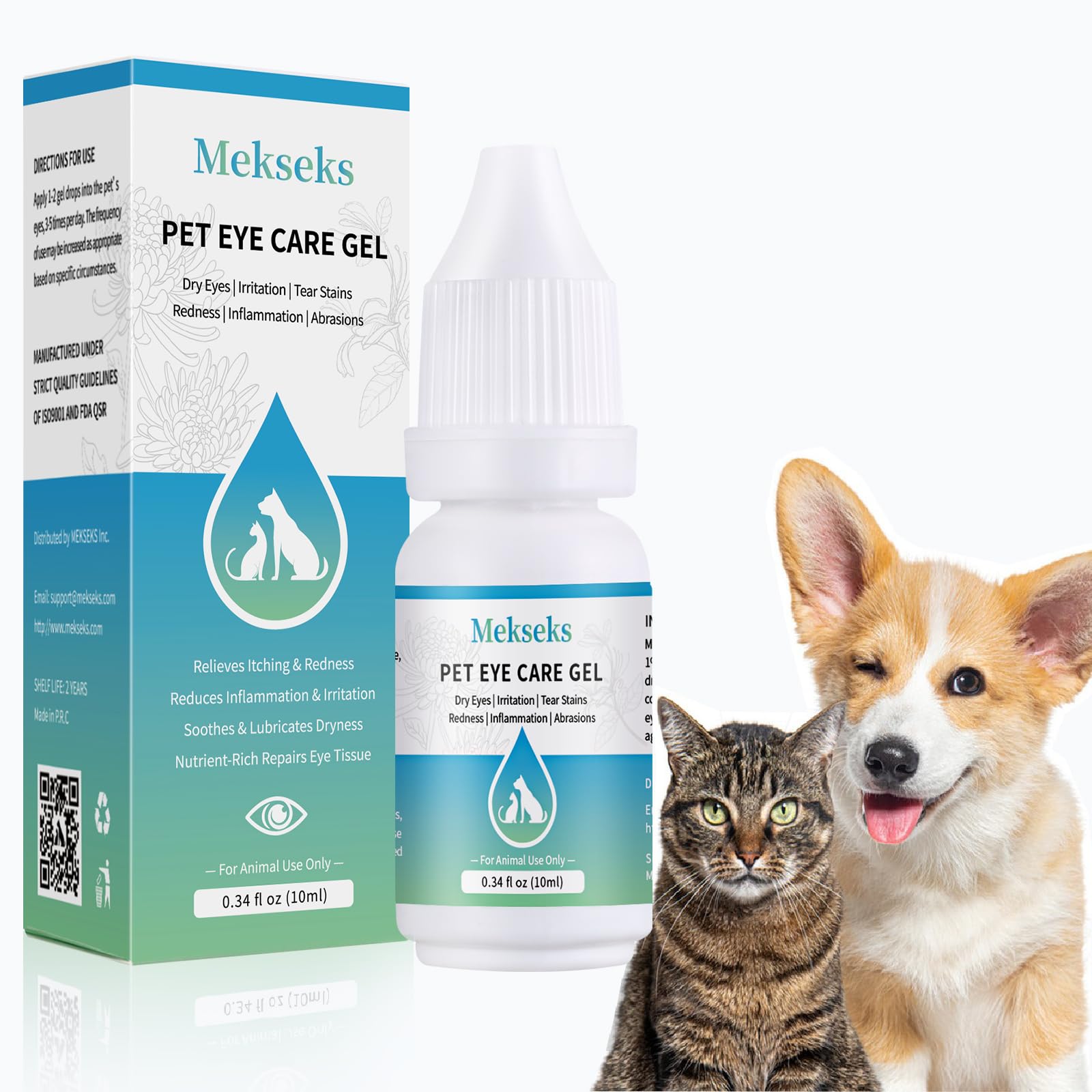 Pet Eye Care Gel Drop for Dogs, Cats, 1% Hyaluronan Eye Drops, 0.34 oz — Amazon image 10