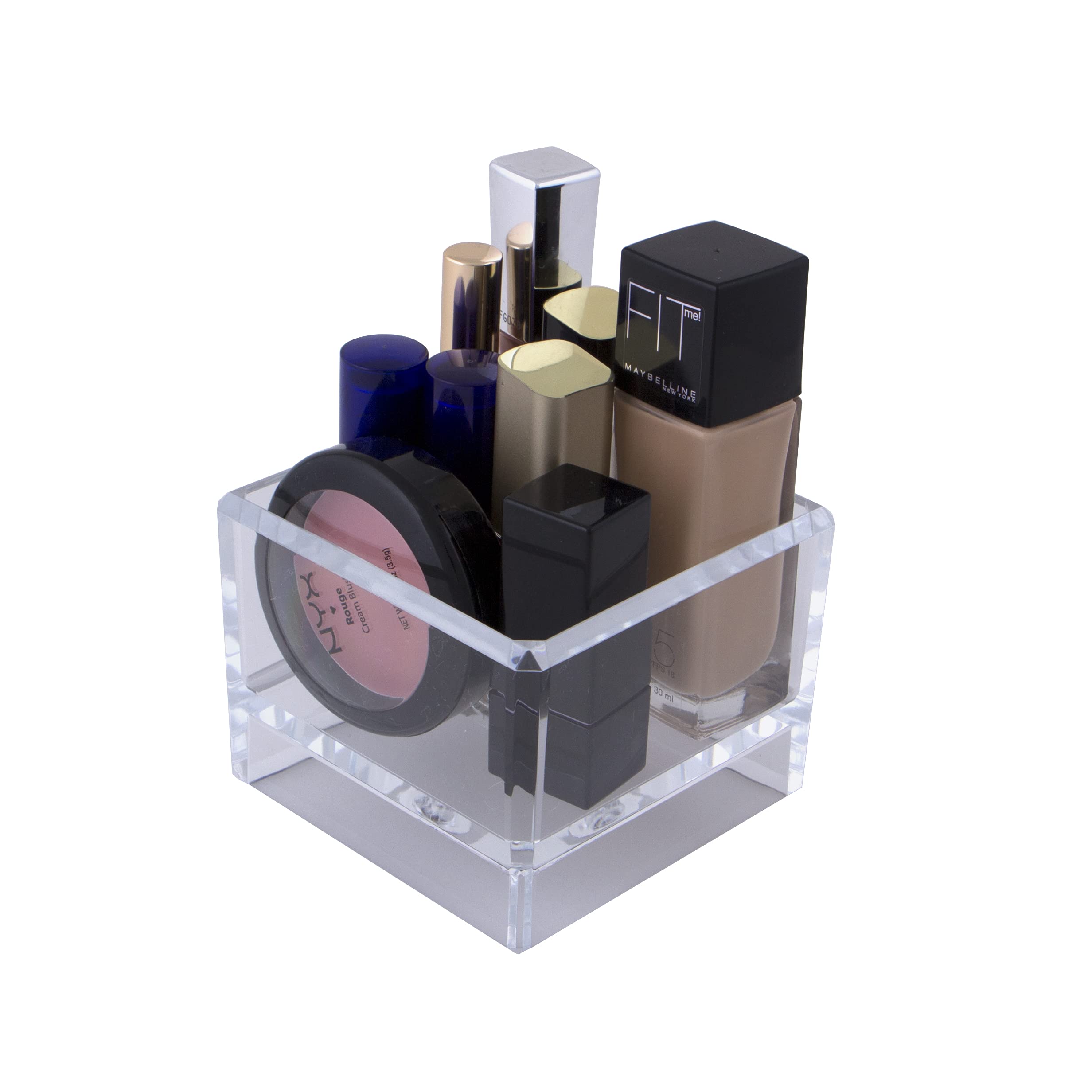 Zadro Acrylic Cube Beauty Organizer