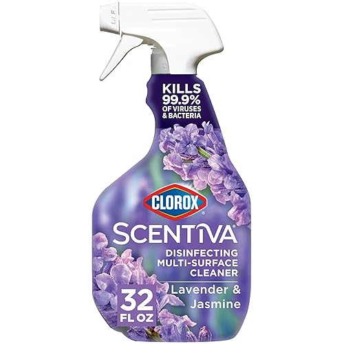 Clorox Scentiva Disinfecting Multi-Surface Cleaner, Lavender and Jasmine, 32 Fl
