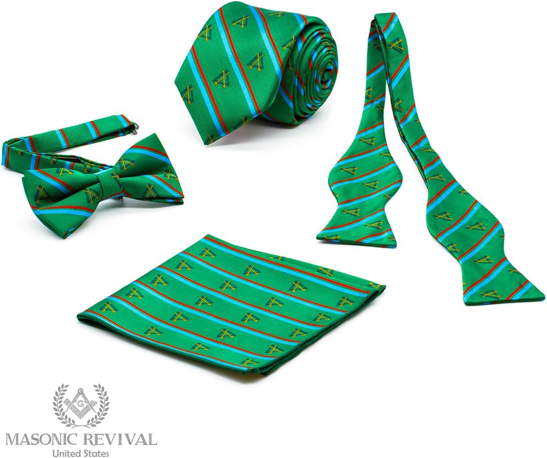 Masonic Revival Official Knight Mason Necktie