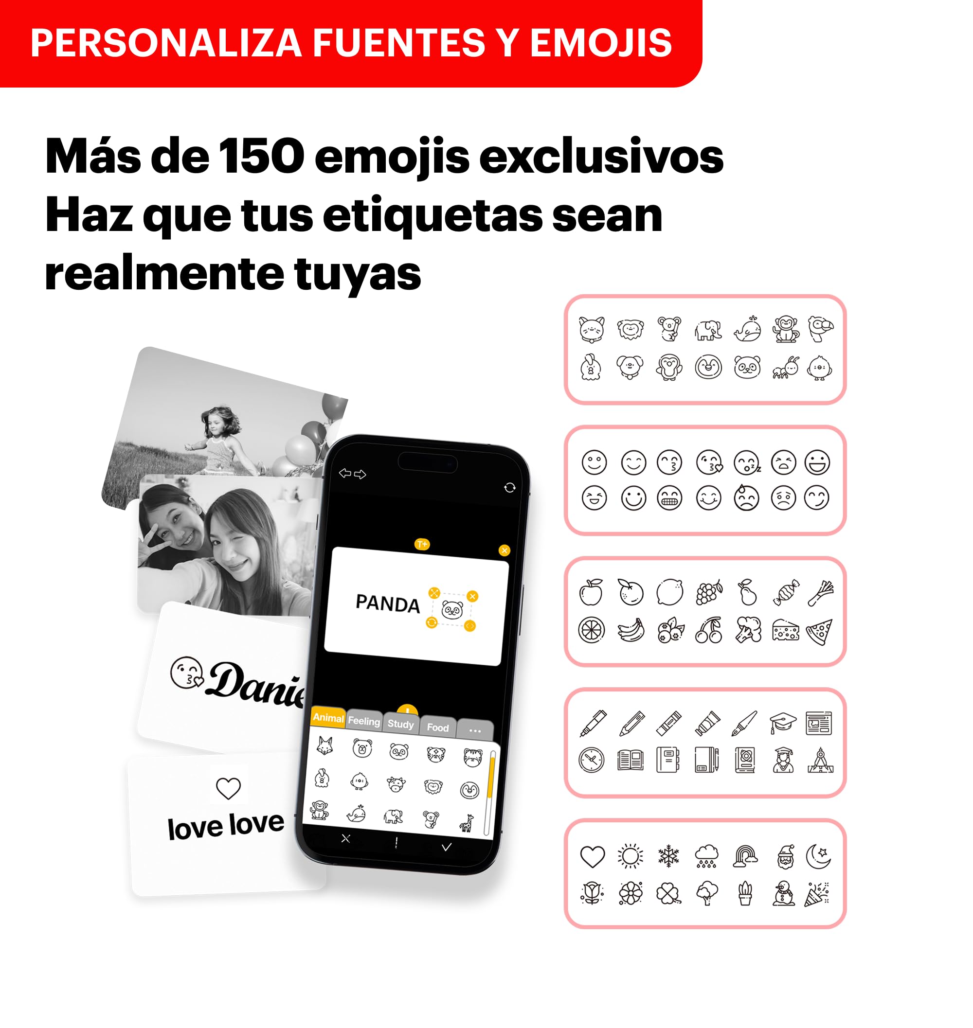 Kodak Memo Shot ERA MS100 Bundle - Imprimante Photo Autocollante + 9 Cartouches - Impression 2.7x1.8, Bluetooth, Compatible iOS/Android, Impression en 25s, Appli Kodak Memo Incluse - Jaune