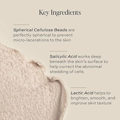 Miniatura 4 de DIME Beauty Whipped - Mascarilla exfoliante facial y limpiador, exfoliante de ácido láctico y ácido salicílico, 2 onzas / 2.0 fl oz