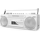 Riptunes Cassette Boombox, Retro Blueooth Boombox, Cassette Player and ...