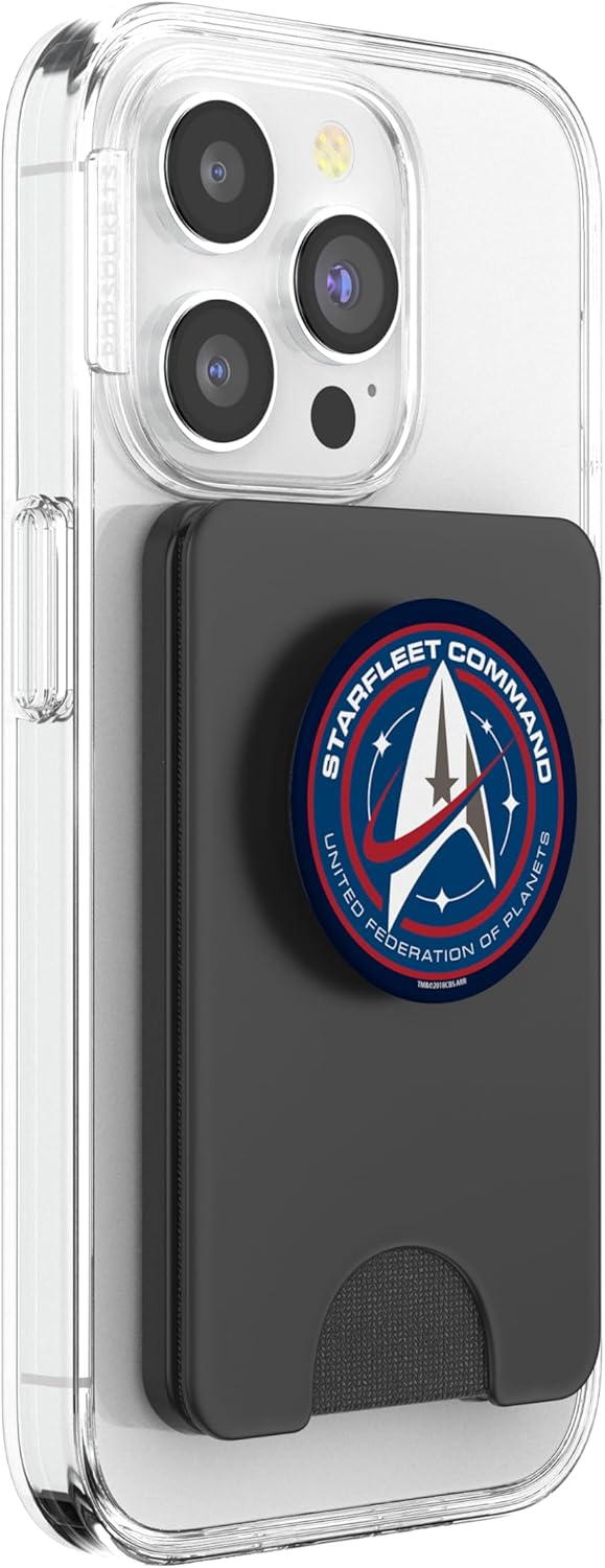 Star Trek Starfleet Badge PopSockets Stand for Smartphones and Tablets PopSockets PopWallet for MagSafe