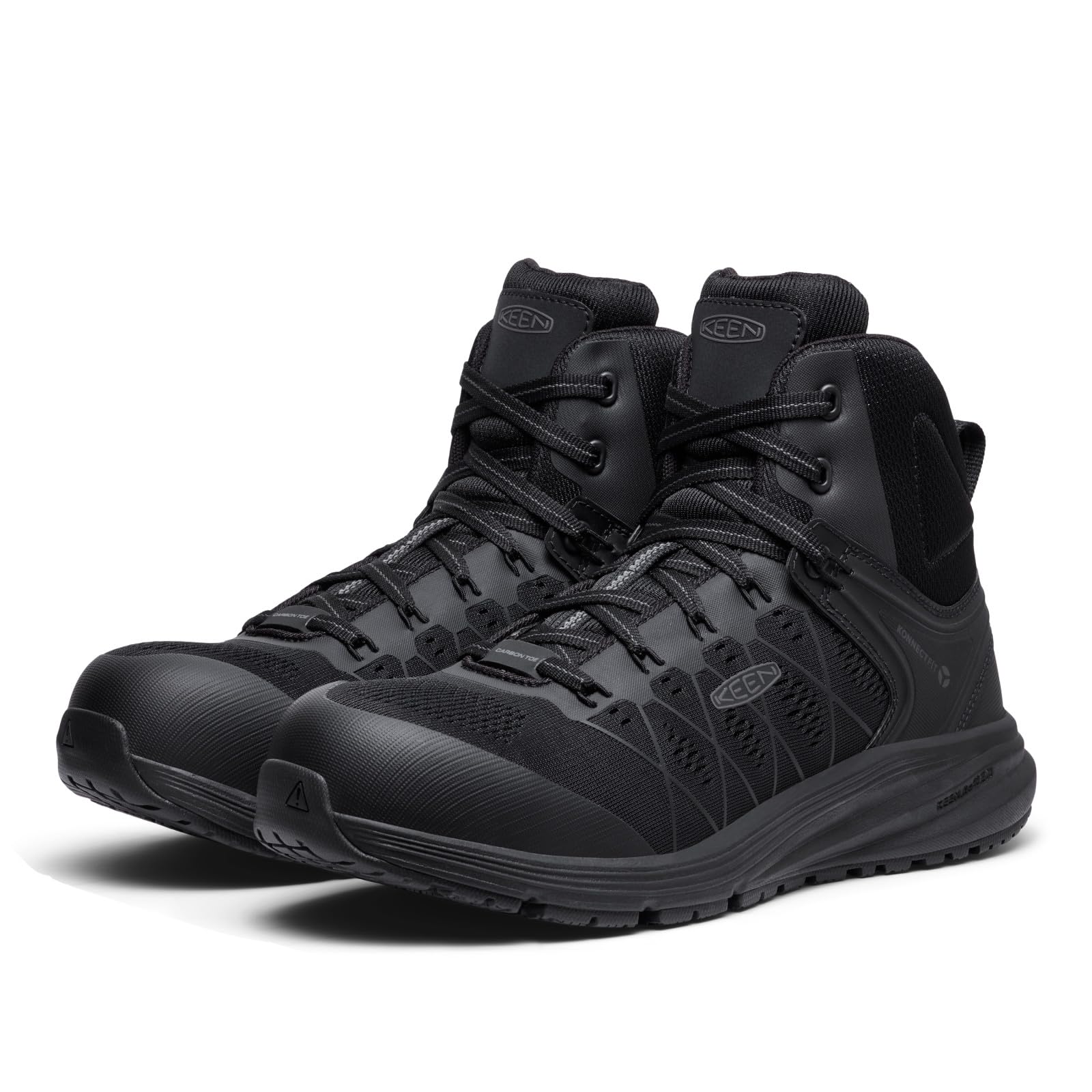 KEEN Utility Vista Energy Versatread - Tenis de trabajo antideslizantes de altura media para hombre
