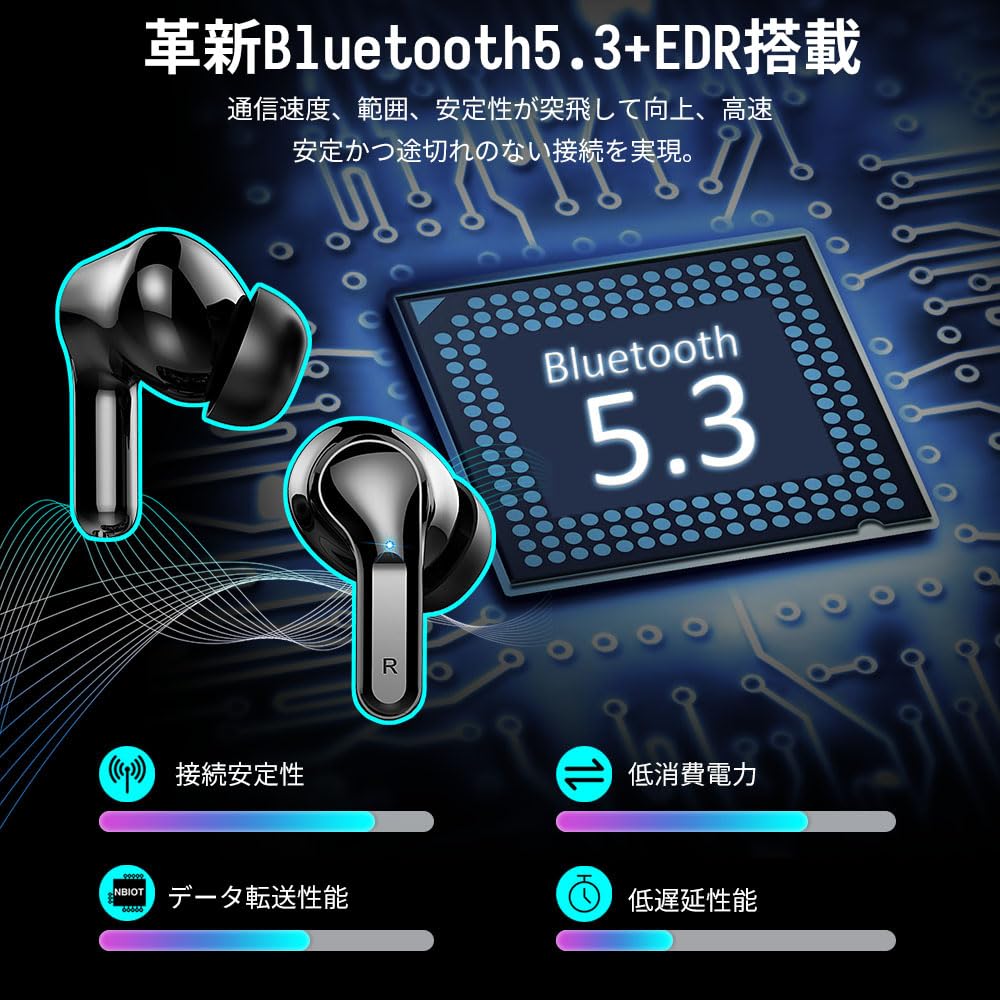 Amazon.co.jp: イヤホン bluetooth ワイヤレスイヤホン 【2025年 ENC