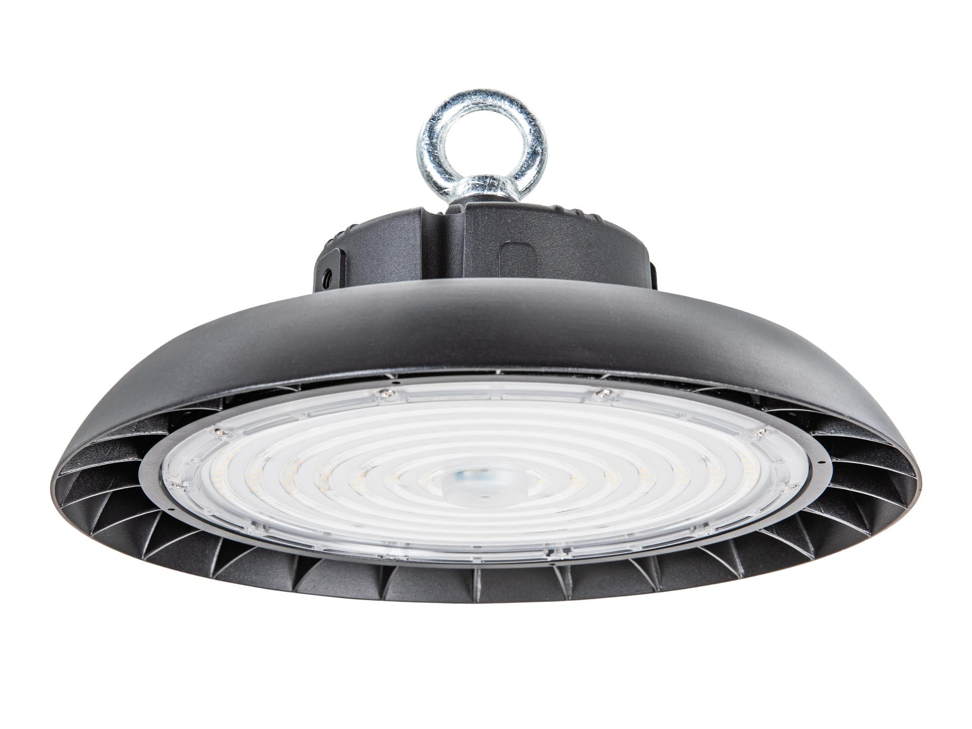 LED Hallenstrahler 200W UFO High Bay, 185 lm/W, 5000K, dimmbar | Tageslichtweiß, Abstrahlwinkel 90°, mit PHILIPS Netzteil dimmbar 1-10V, für Industrie Lager & Werkstatt, 5 Jahre Garantie